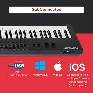 Foto 7 | Controlador De Teclado Midi Nektar Impact Lx88+ Usb De 88 Teclas - Venta Internacional.