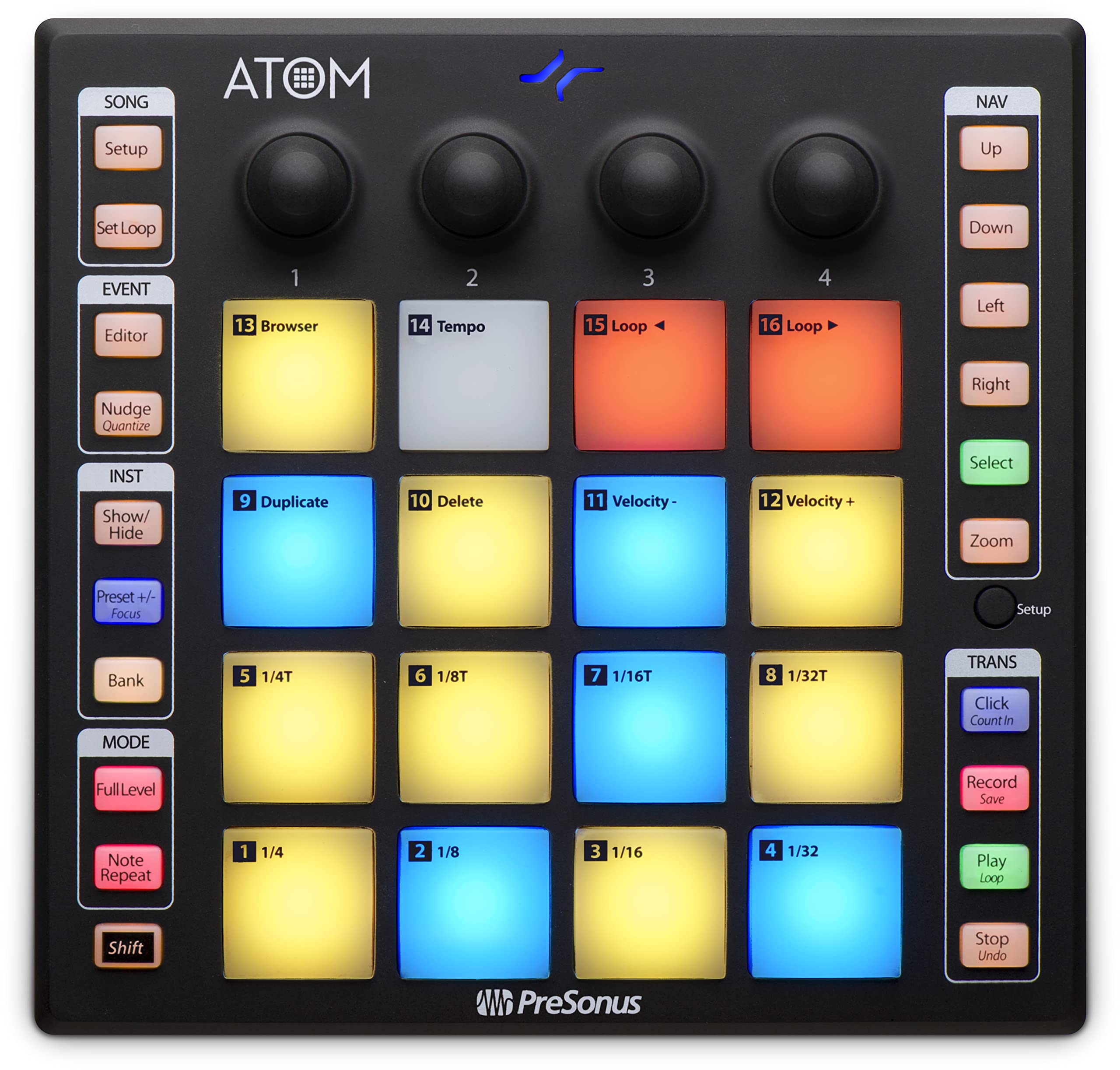 Foto 1 | Controlador Midi Pad Presonus Atom Production Con Software - Venta Internacional.