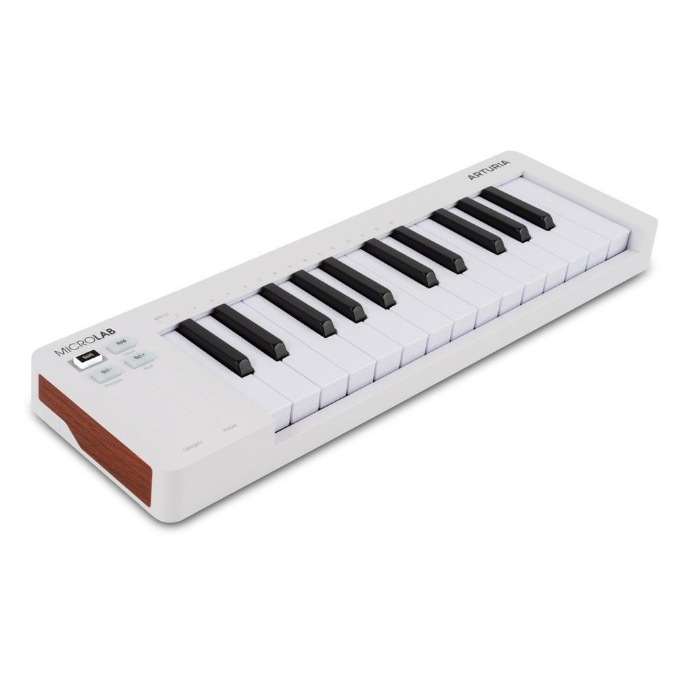 Foto 2 pulgar | Teclado Controlador Midi Usb Arturia Microlab Mk3 Blanco