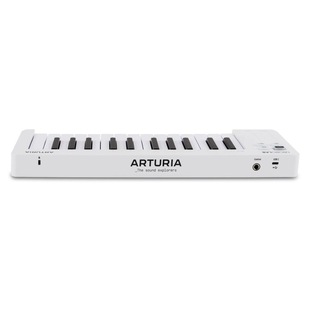Foto 4 pulgar | Teclado Controlador Midi Usb Arturia Microlab Mk3 Blanco
