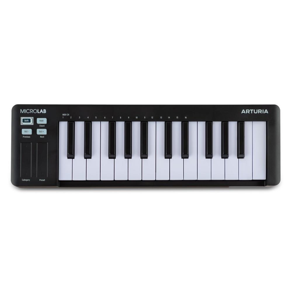 Foto 2 pulgar | Teclado Controlador Midi Usb Arturia Microlab Mk3 Negro