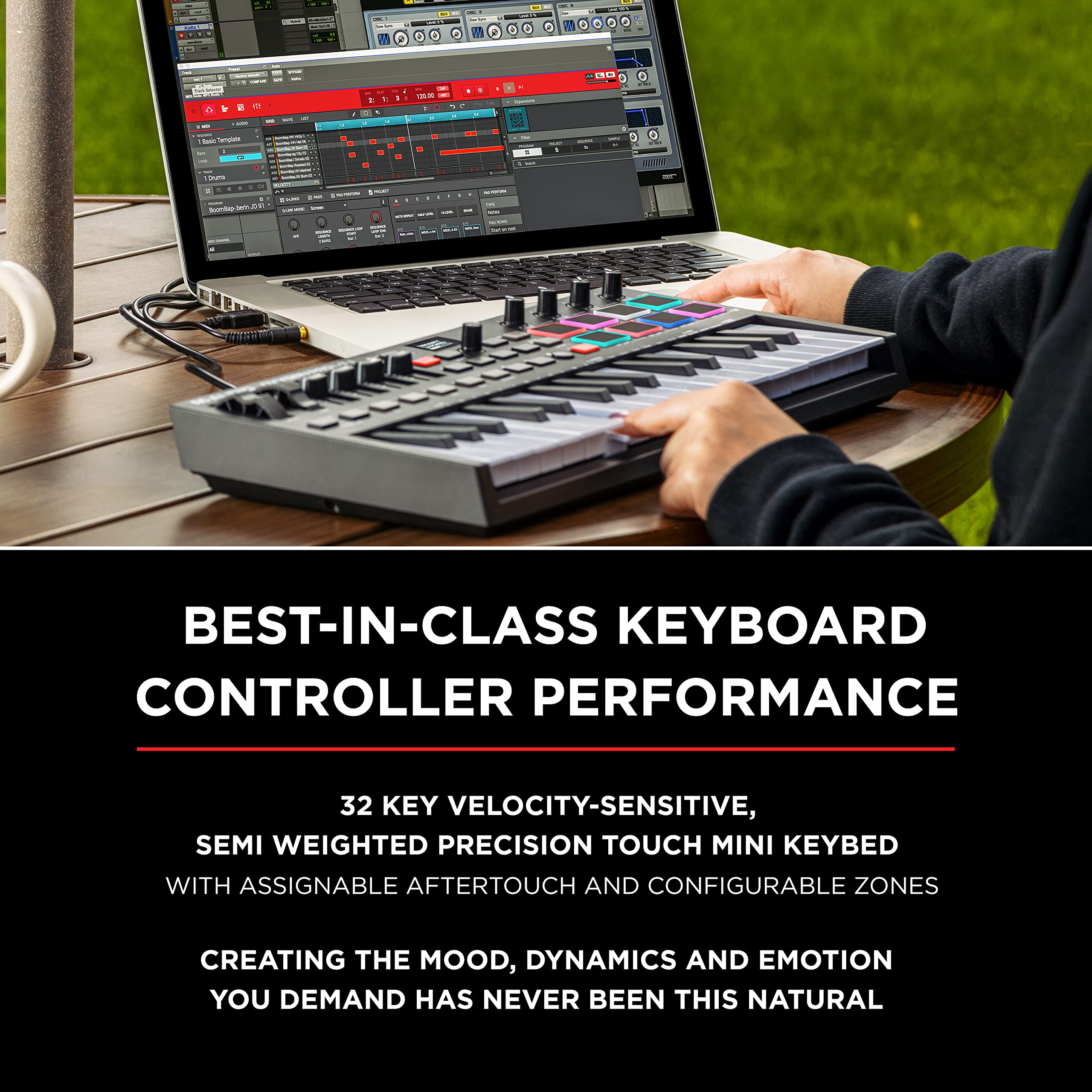 Foto 2 | Controlador De Teclado Midi M-audio Oxygen Pro Mini De 32 Teclas - Venta Internacional.