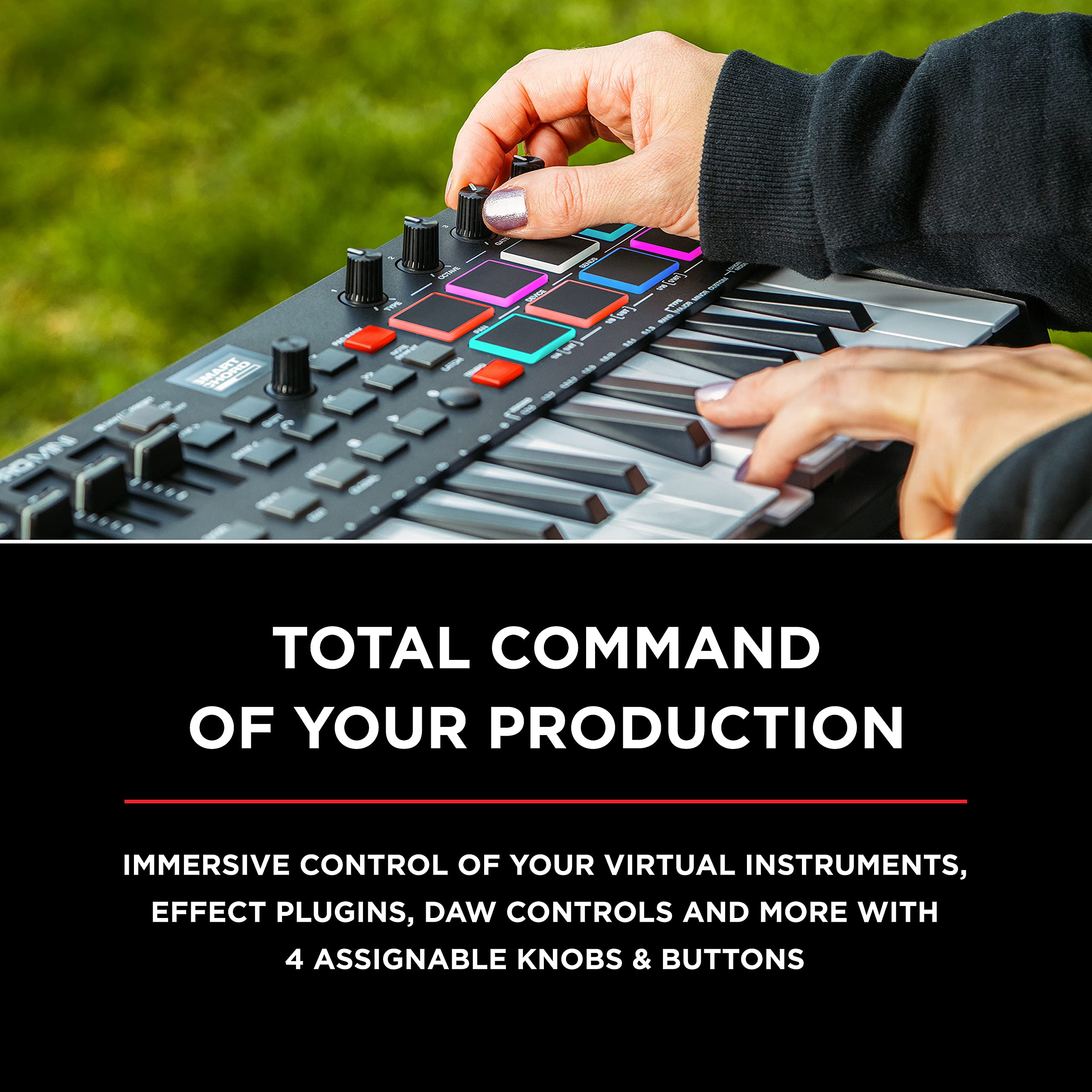 Foto 3 | Controlador De Teclado Midi M-audio Oxygen Pro Mini De 32 Teclas - Venta Internacional.