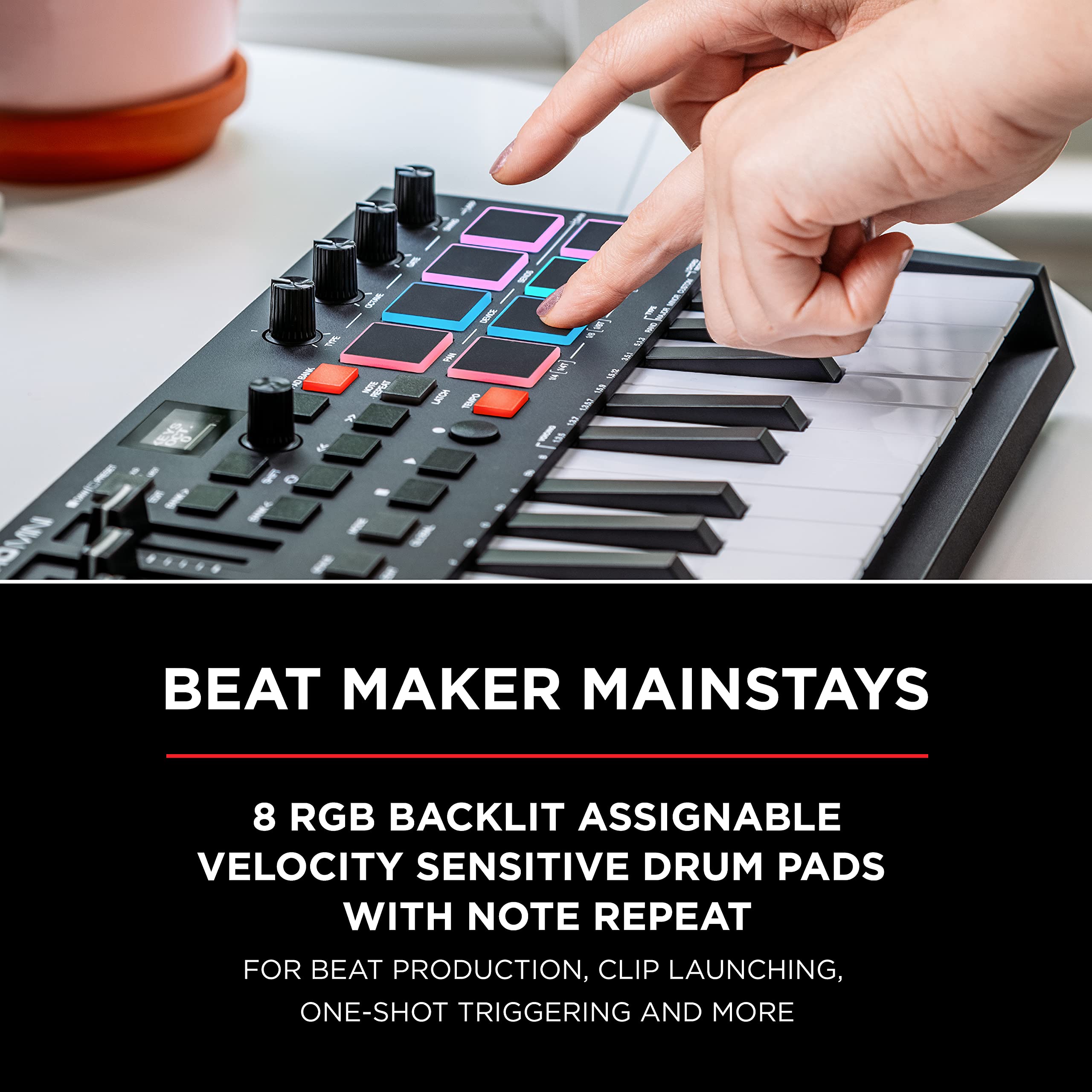 Foto 4 | Controlador De Teclado Midi M-audio Oxygen Pro Mini De 32 Teclas - Venta Internacional.