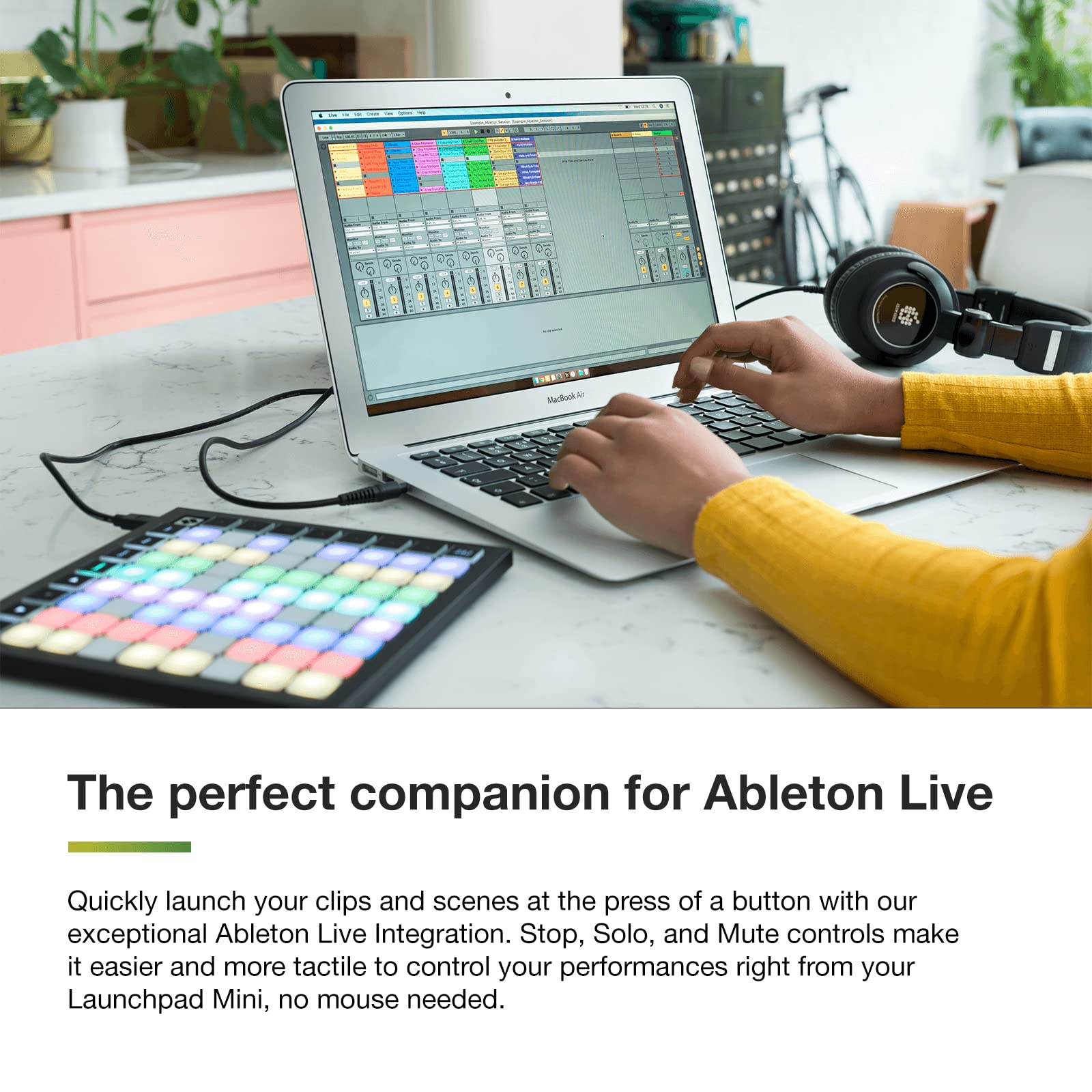 Foto 4 pulgar | Controlador Midi Novation Launchpad Mini [mk3] Para Ableton Live - Venta Internacional.