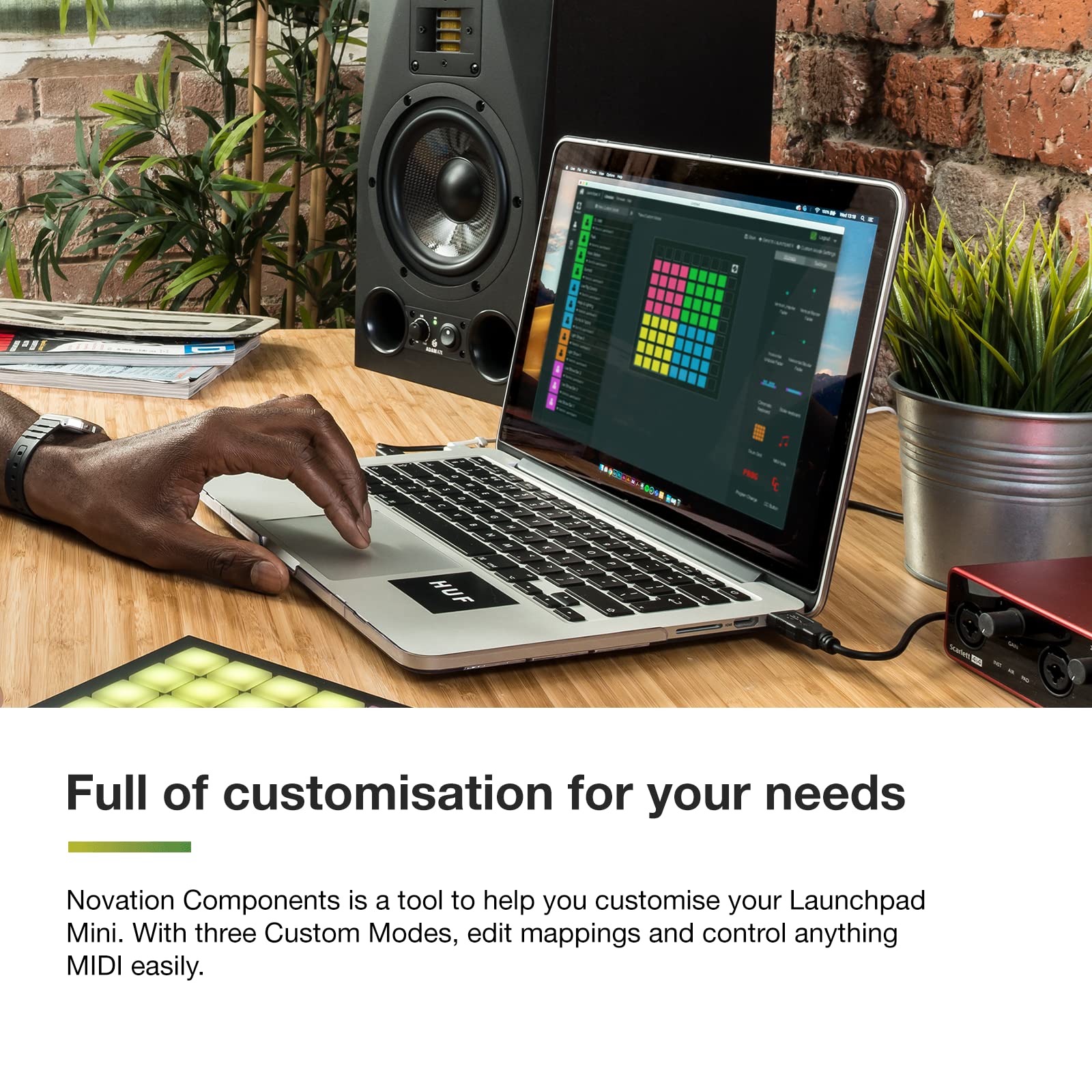 Foto 5 pulgar | Controlador Midi Novation Launchpad Mini [mk3] Para Ableton Live - Venta Internacional.