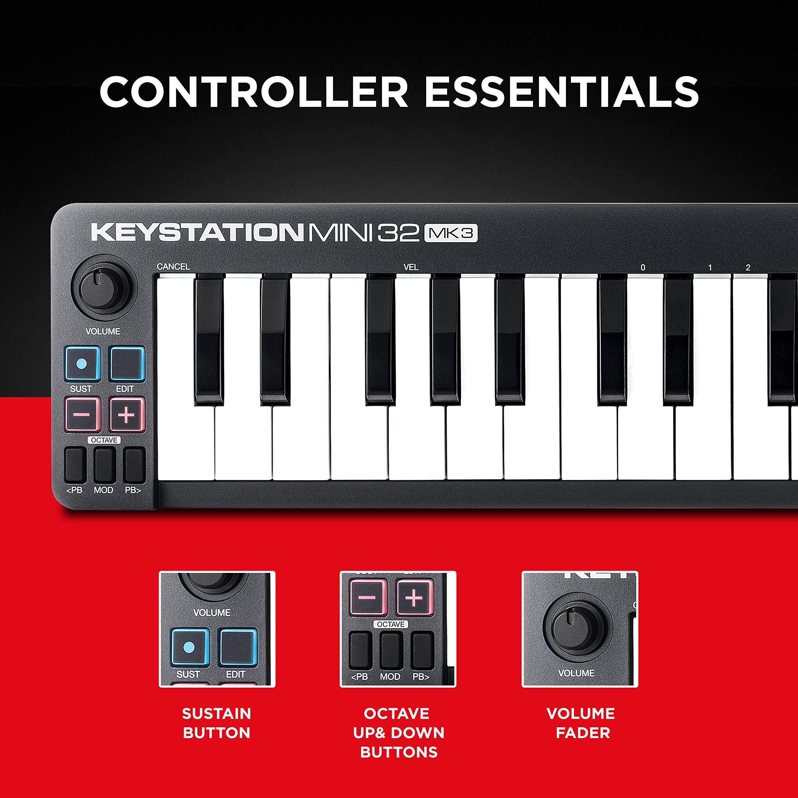 Foto 5 pulgar | Controlador De Teclado Usb Midi M-audio Keystation Mini 32 - Venta Internacional.