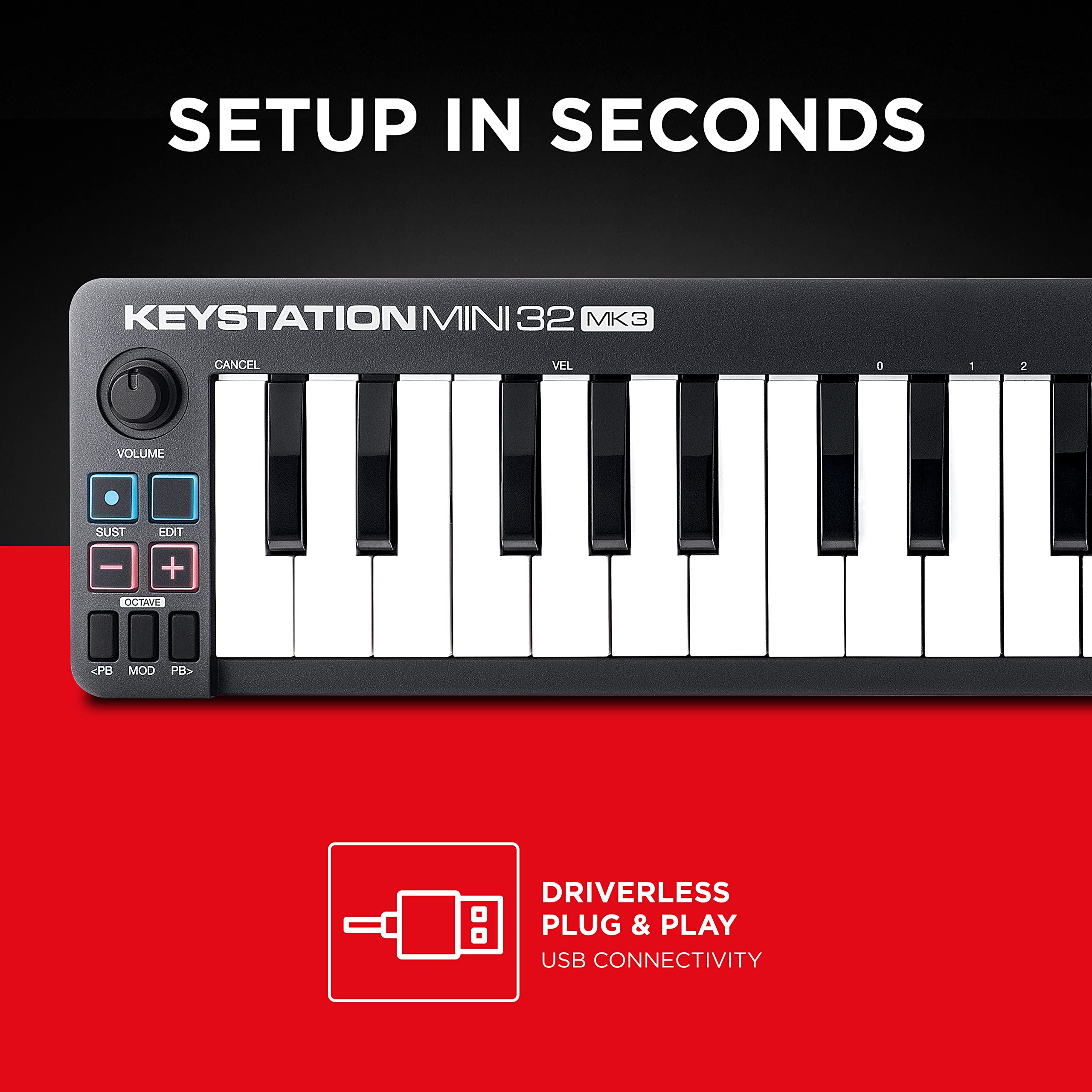 Foto 6 pulgar | Controlador De Teclado Usb Midi M-audio Keystation Mini 32 - Venta Internacional.