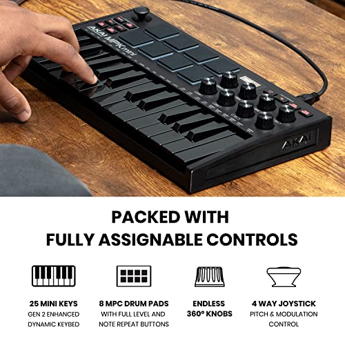 Foto 4 pulgar | Teclado Usb Midi Akai Professional Mpk Mini Mk3 De 25 Teclas - Venta Internacional.