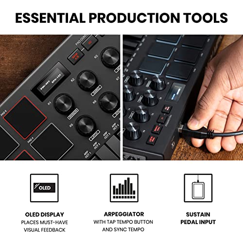 Foto 4 | Teclado Usb Midi Akai Professional Mpk Mini Mk3 De 25 Teclas - Venta Internacional.