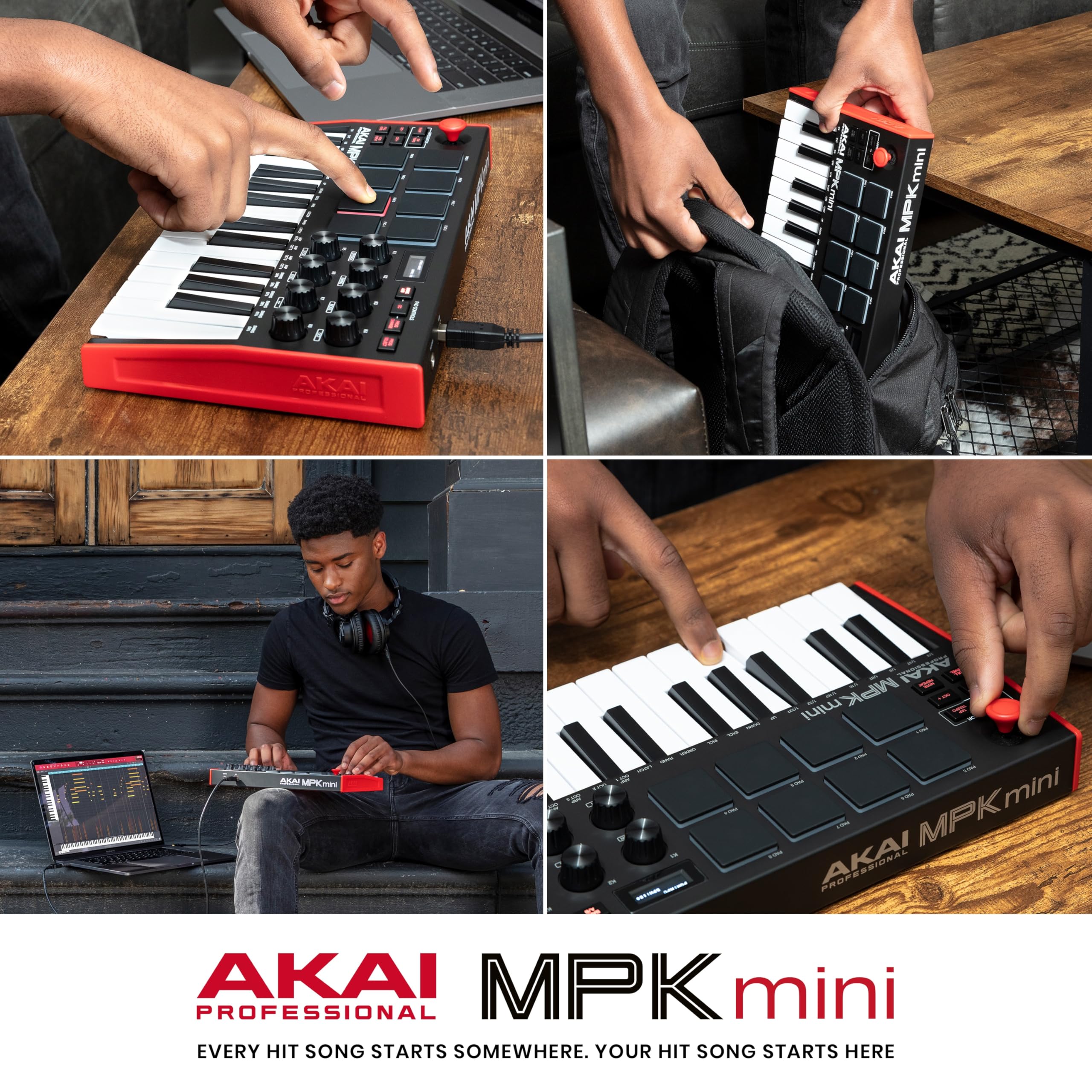 Foto 7 pulgar | Controlador De Teclado Usb Midi Akai Professional Mpk Mini Mk3 - Venta Internacional.