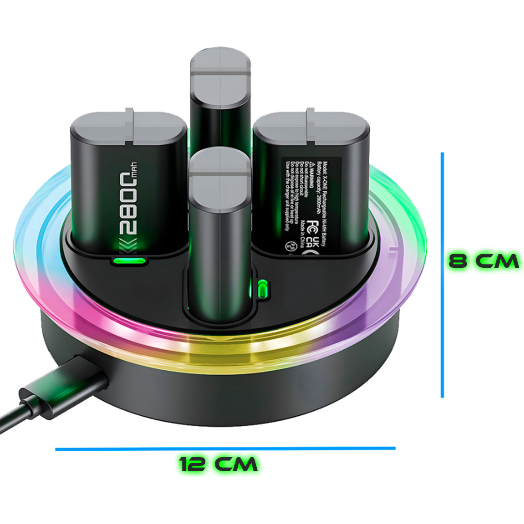 Foto 6 pulgar | Cargador con 4 Pilas para Xbox One Store Cline SC-BTXONE