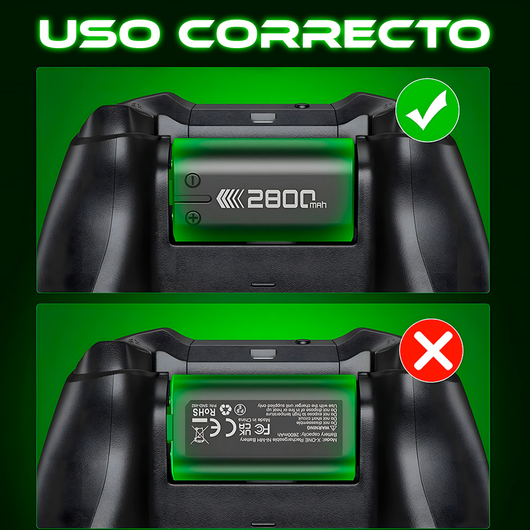 Foto 6 | Cargador con 4 Pilas para Xbox One Store Cline SC-BTXONE