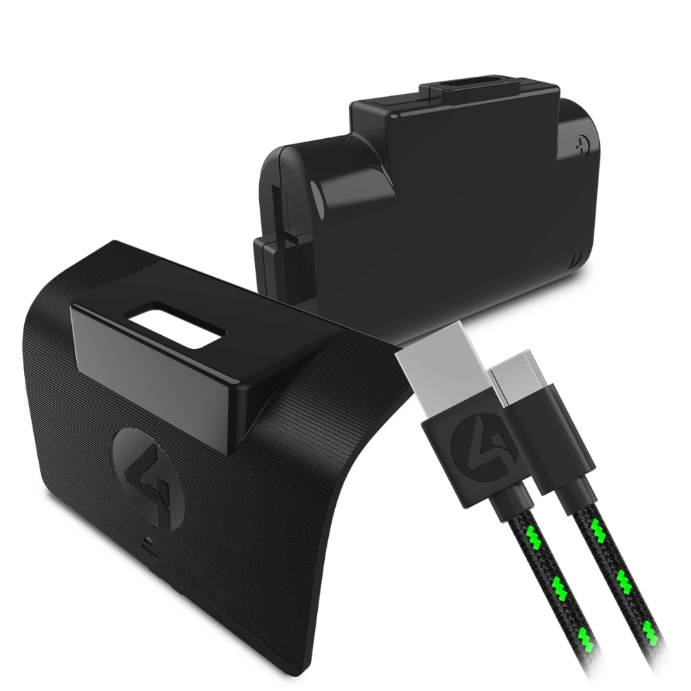 Pack De Batería Recargable  4gamers Sx-c6x - Para Xbox One, X/s, Con Cable De Carga Y Juega $399