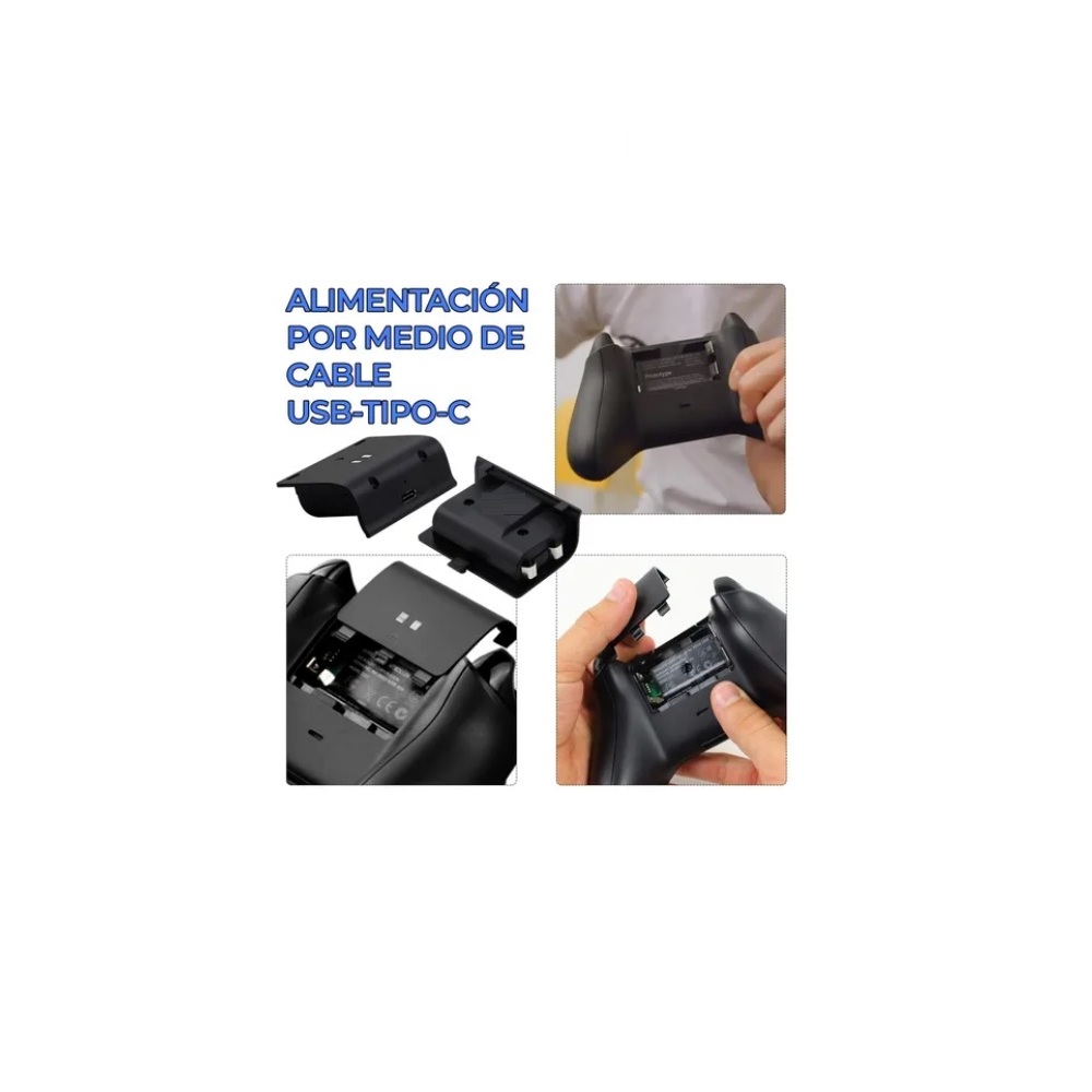 Foto 4 pulgar | Cargador para Control Xbox One Prodotty 2 Piezas
