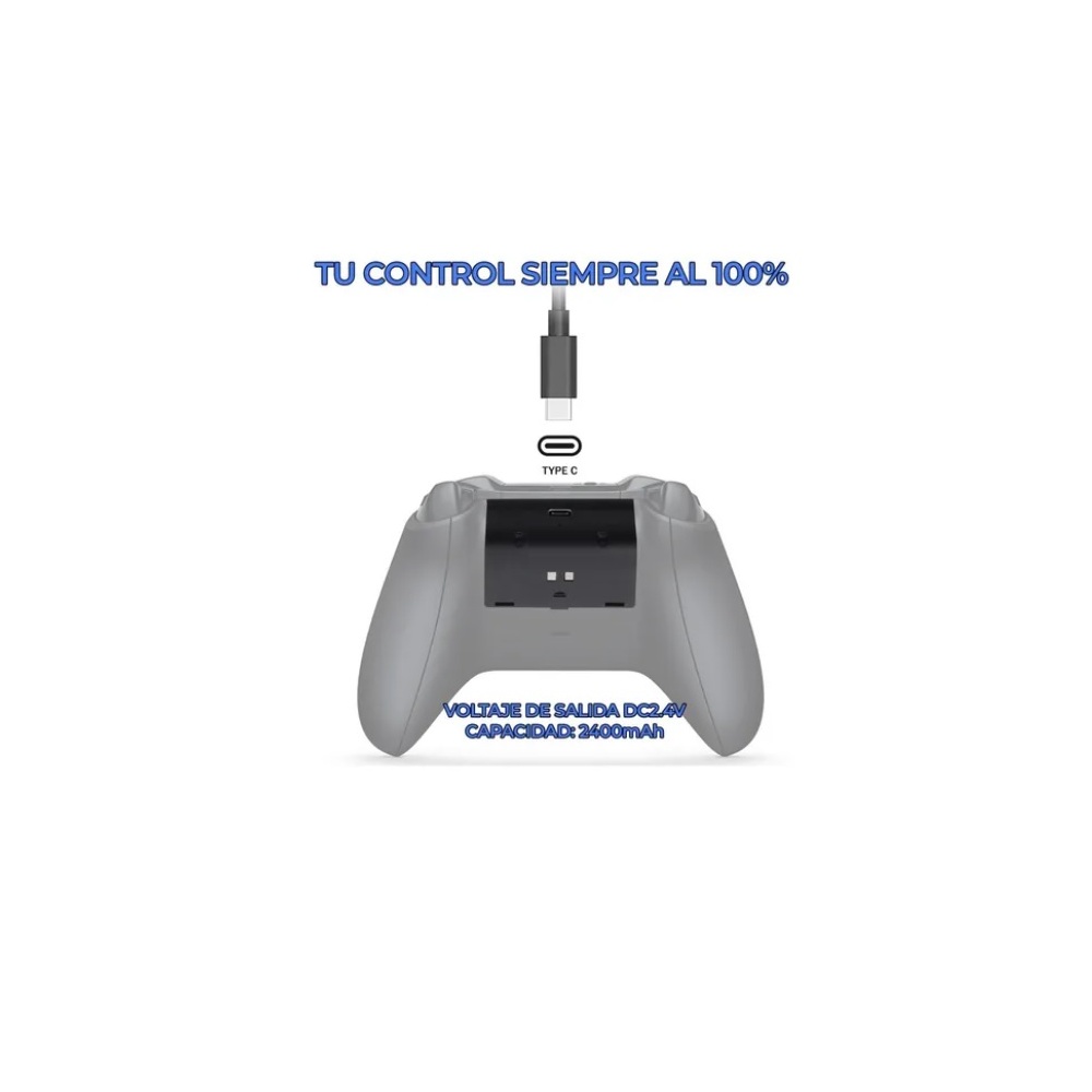Foto 5 pulgar | Cargador para Control Xbox One Prodotty 2 Piezas