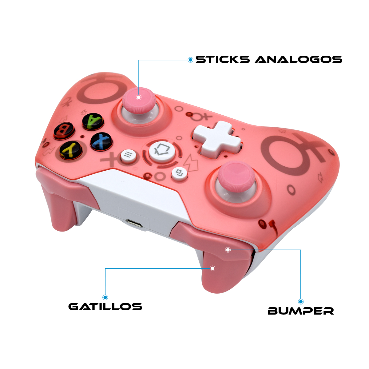 Foto 6 pulgar | Control Inalámbrico Virtual Zone Recargable para Xbox One