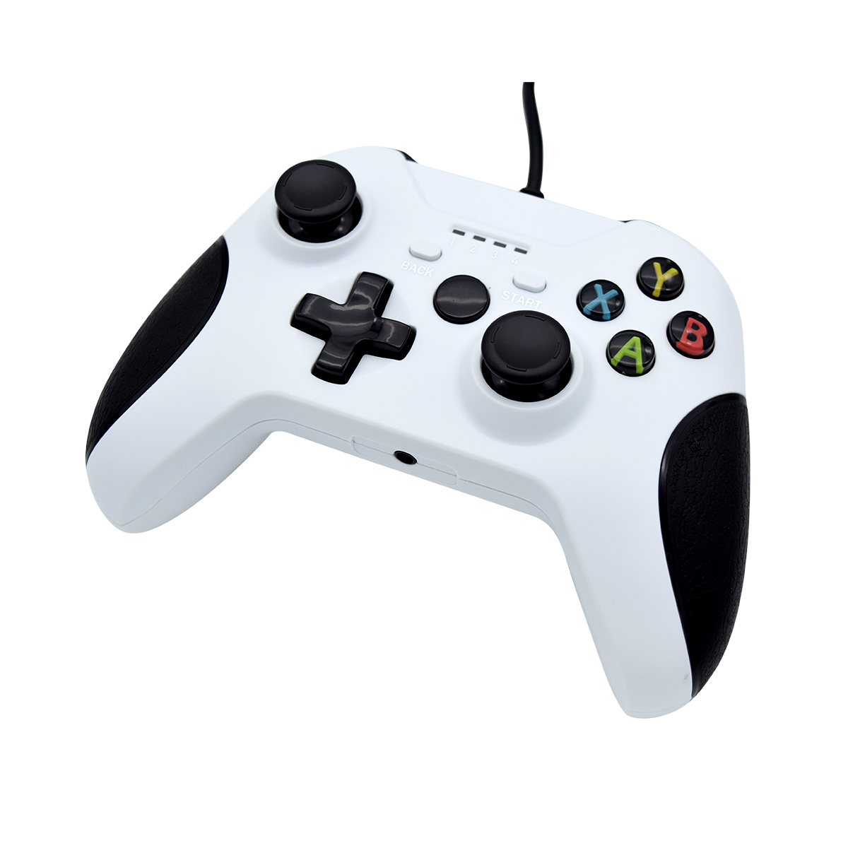 Foto 2 pulgar | Control Alambrico Blanco Compatible Con Xbox One