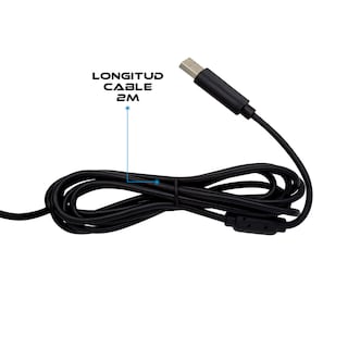 Foto 5 | Control Alambrico Blanco Compatible Con Xbox One