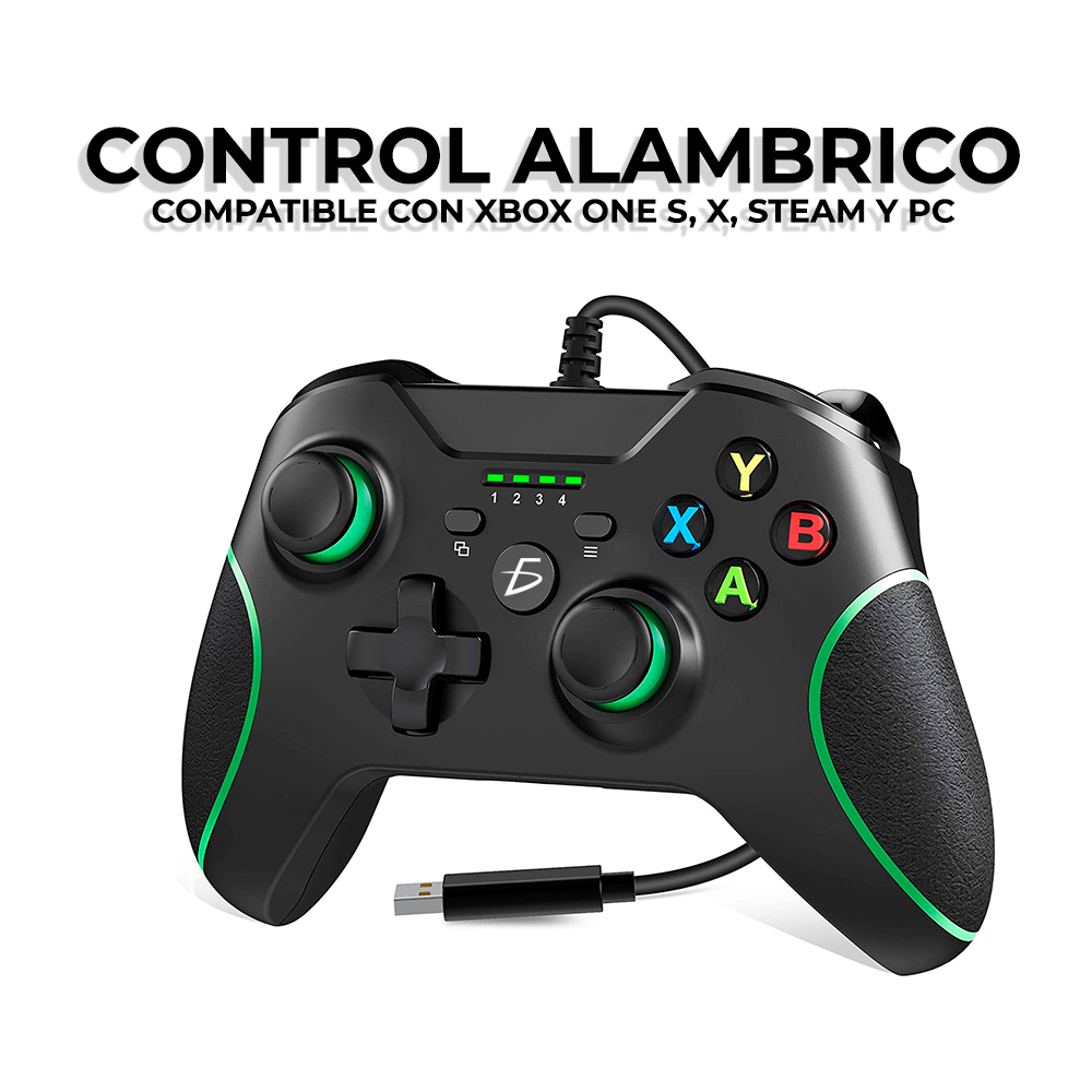 Foto 4 pulgar | Control Alámbrico Elegate para Xbox One