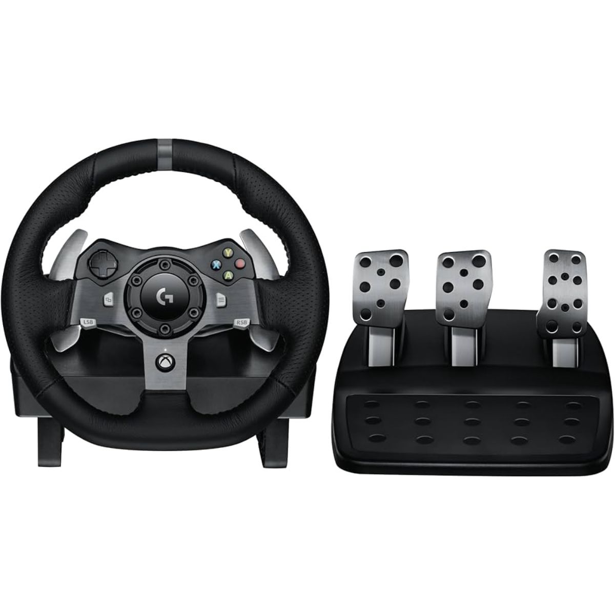 Volante de Carreras y Pedales Logitech G920 Negro para Xbox