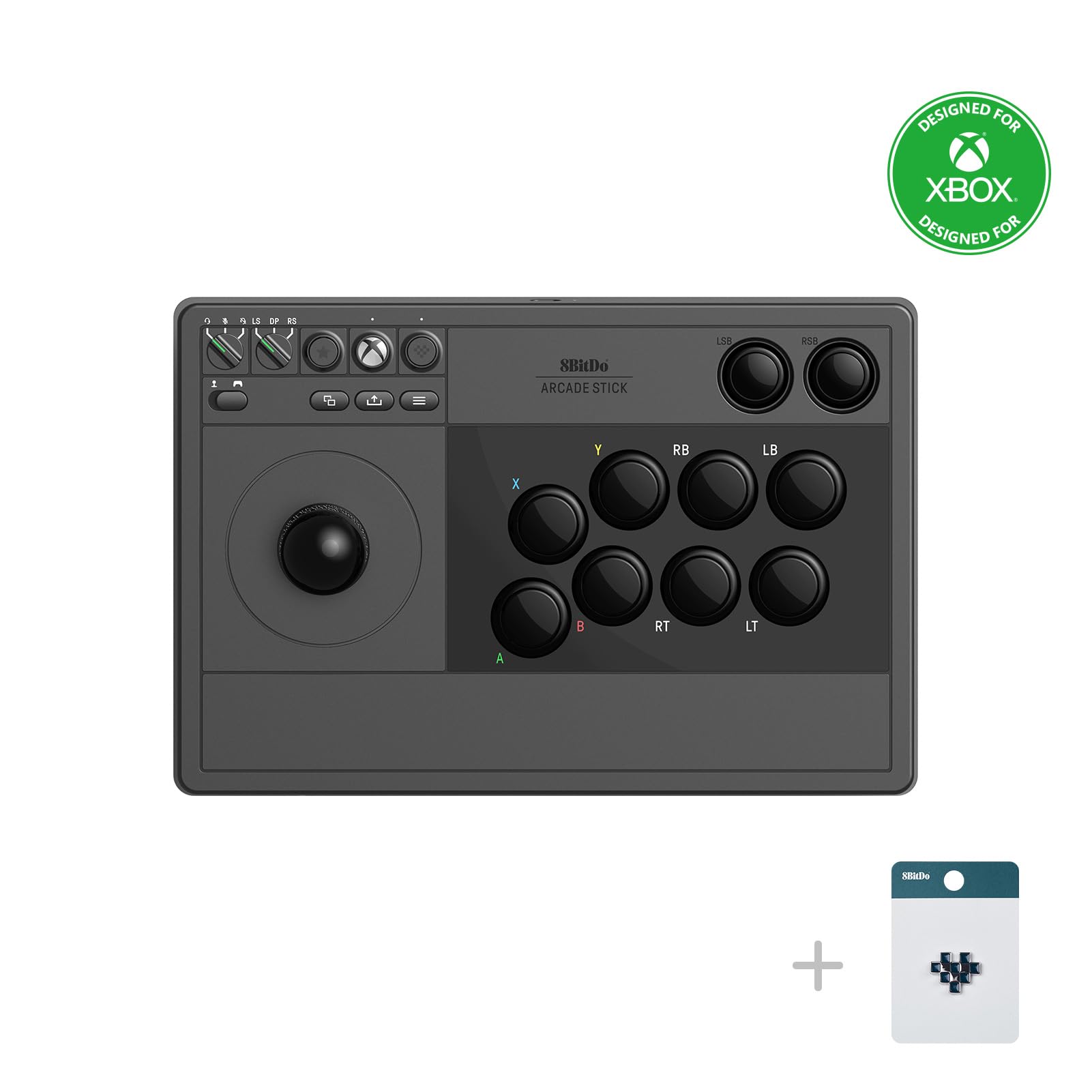 Foto 2 pulgar | Arcade Stick 8bitdo Inalámbrico Para Xbox Series X|s/one/windows - Venta Internacional.