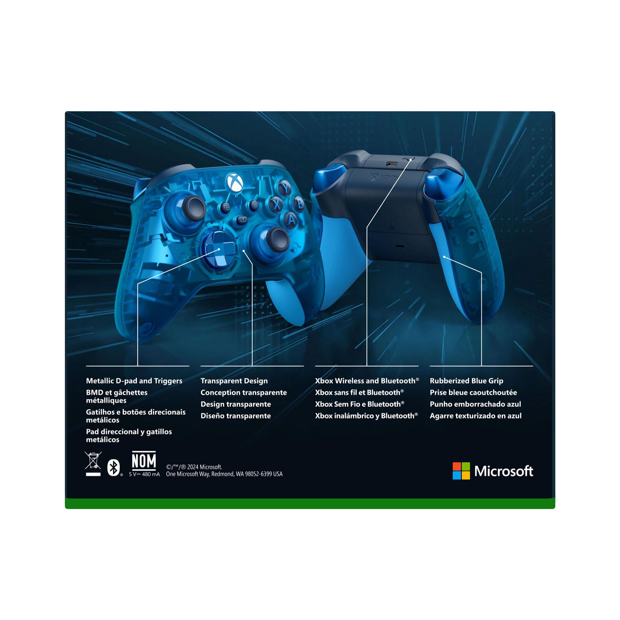 Foto 7 | Controlador Xbox Wireless Sky Cipher Edición Especial - Venta Internacional.
