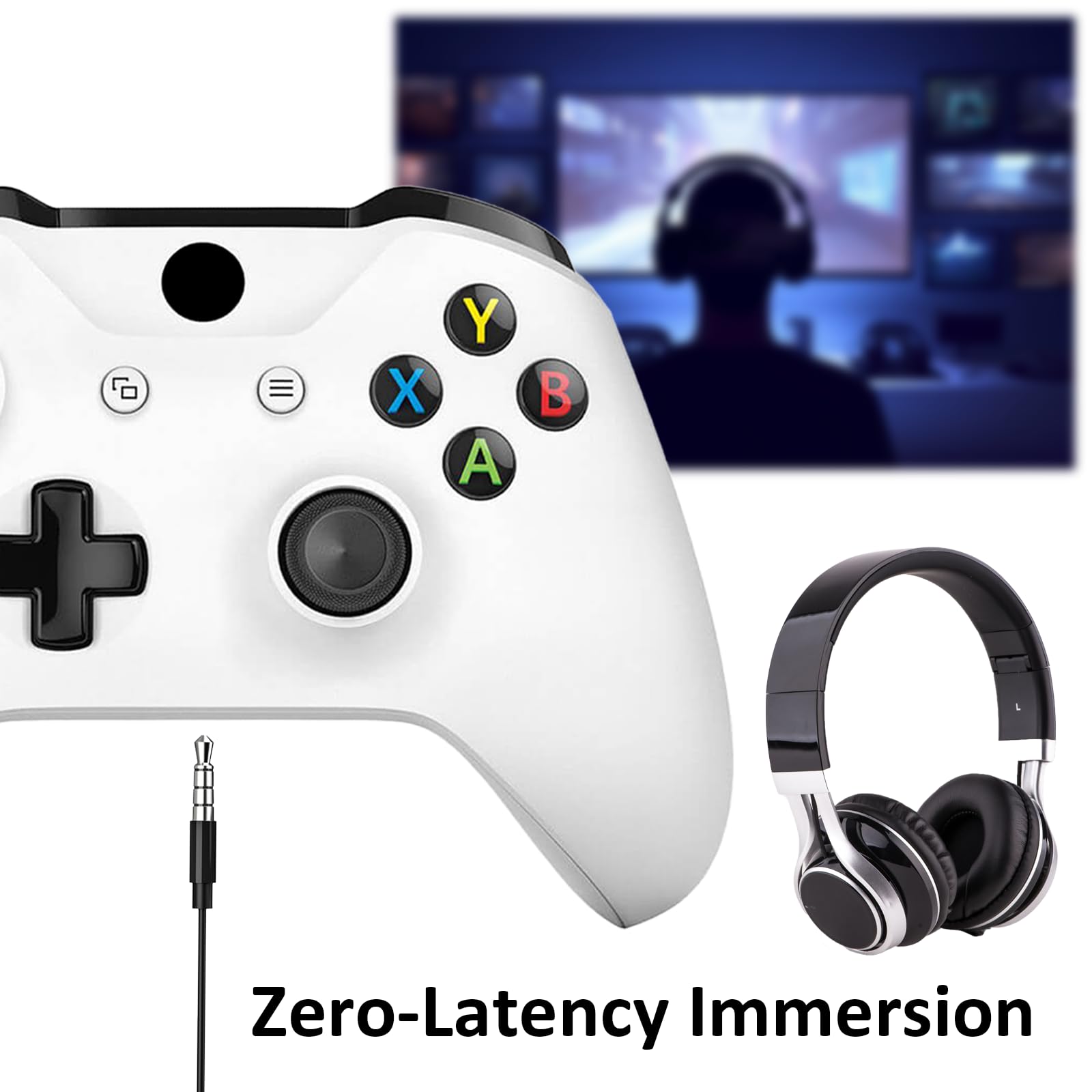 Foto 6 pulgar | Controlador Xbox One, Xbox Series X/s, Xbox One X/s, Pc Blanco - Venta Internacional.