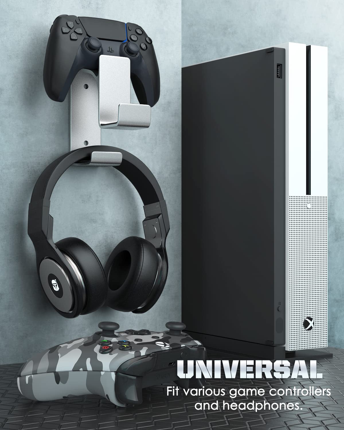 Foto 3 pulgar | Soporte Para Mando Y Auriculares Moko Para Xbox Ps Pc Switch - Venta Internacional.