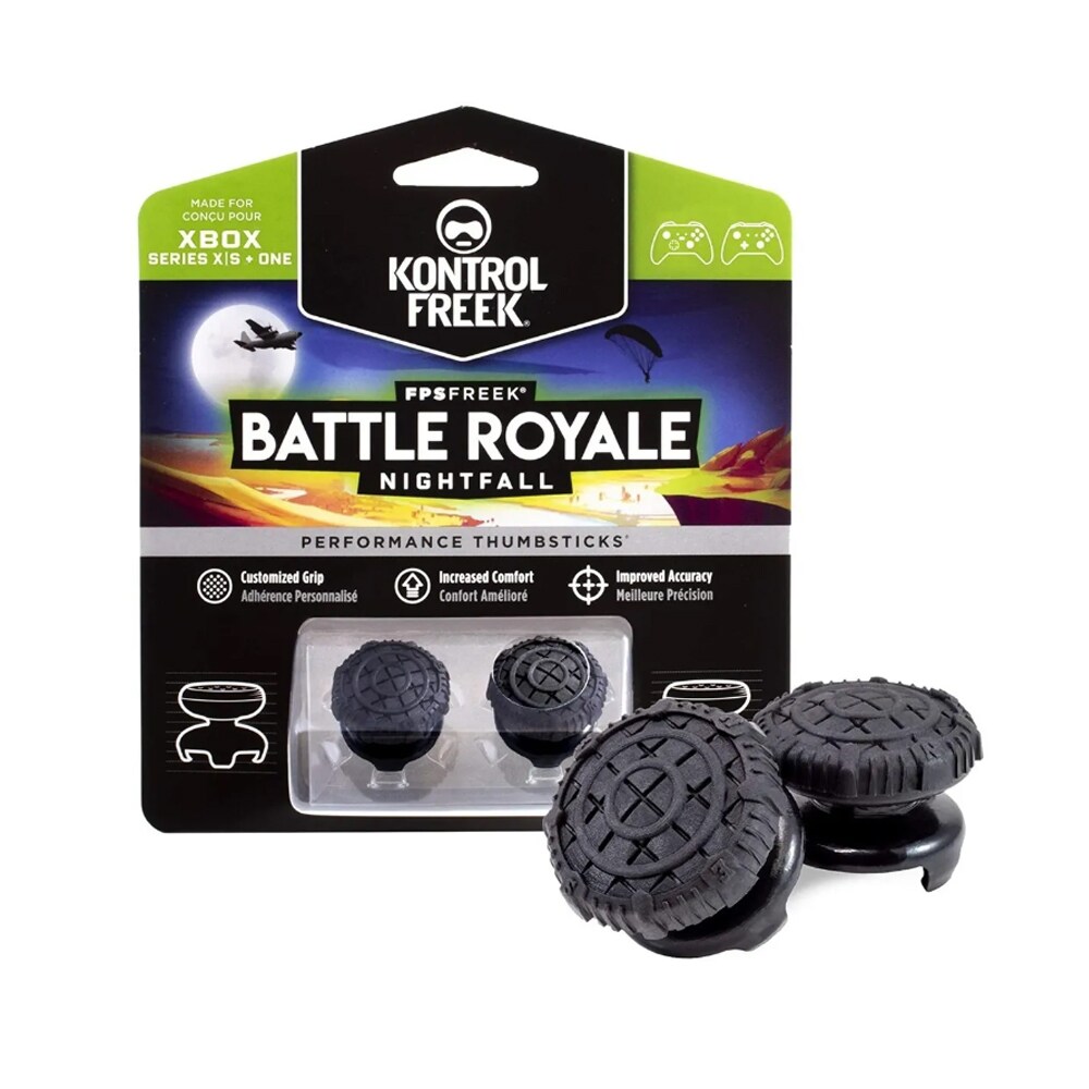 Performance Thumbsticks Kontrolfreek Battle Royale Nightfall color Negro para Xbox One y Series X $1,800
