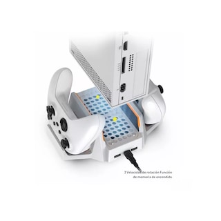 Foto 3 | Base de Ventilador P/Xbox Series S C/2 Baterías Recargables Eo Safe Imports Esi-8169 color Blanco