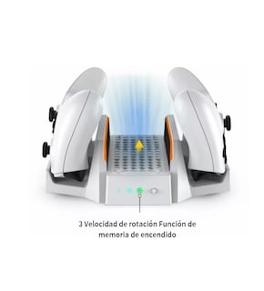 Foto 3 | Base de Carga con Ventilador Belug para Xbox Series S Blanca con 2 Baterías Recargables