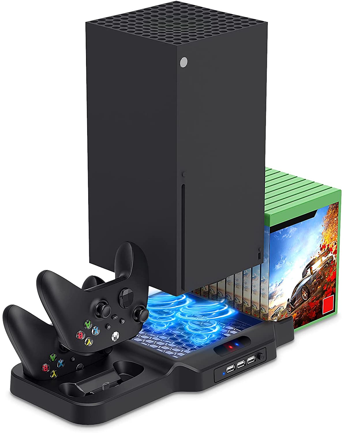 Foto 6 pulgar | Soporte Vertical Con Ventilador De Refrigeración Para Xbox Series X/s - Venta Internacional.