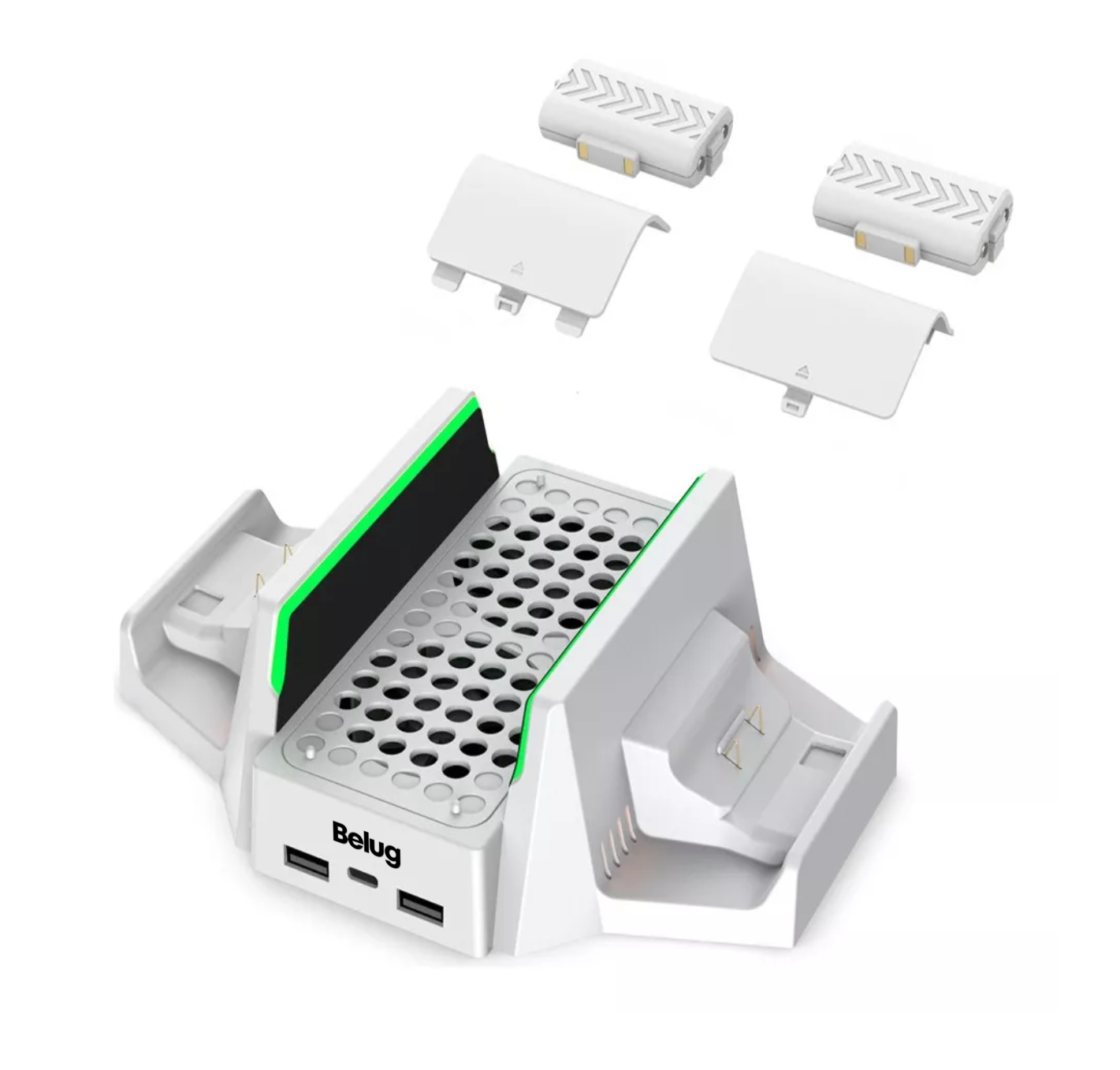 Foto 1 | Base de Ventilador Belug Xbox Series S Baterías Recargables Blanco