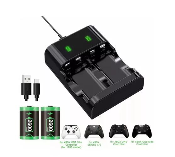 Foto 3 pulgar | Batería Recargable de 2600 mAh para Mandos Xbox