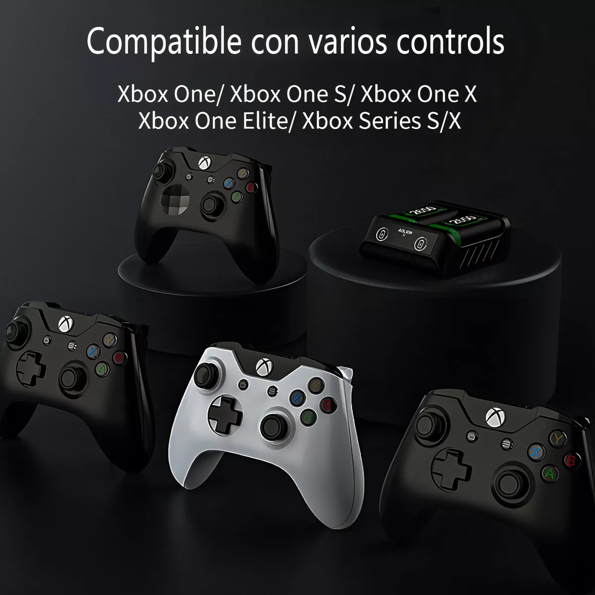 Foto 4 pulgar | Batería Recargable Para Mando Xbox One/s/x/elite, Eo Safe Imports Esi-15087 Negro