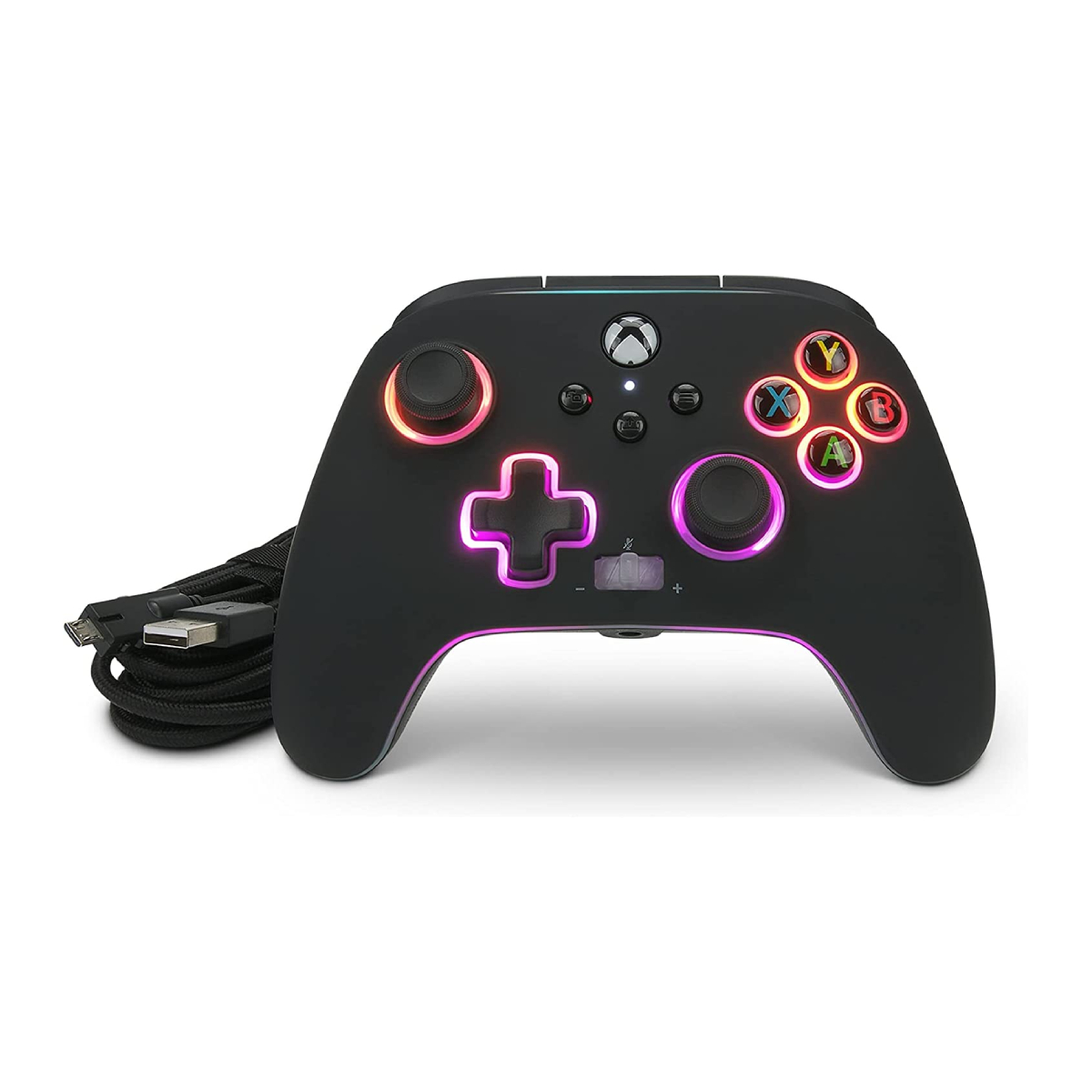 Foto 5 pulgar | Control Alámbrico Xbox Series X|s Powera Spectra Infinity color Negro