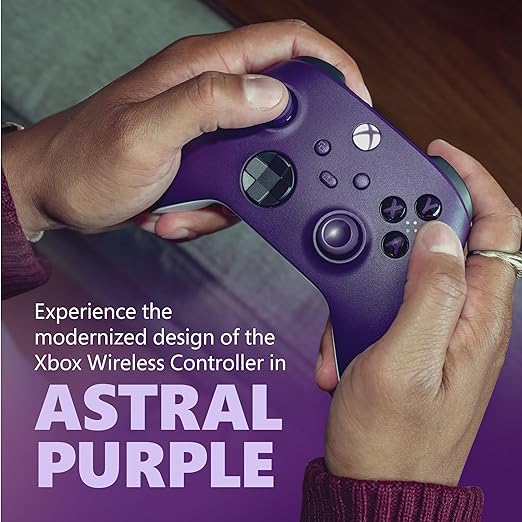 Foto 3 pulgar | Controlador de Juegos Inalámbricos Xbox Core Astral Púrpura