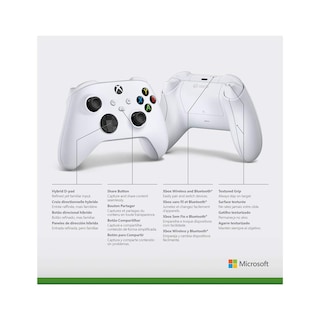 Foto 4 | Controlador Inalámbrico Xbox Series S/X Robot White + Game Pass - Venta Internacional