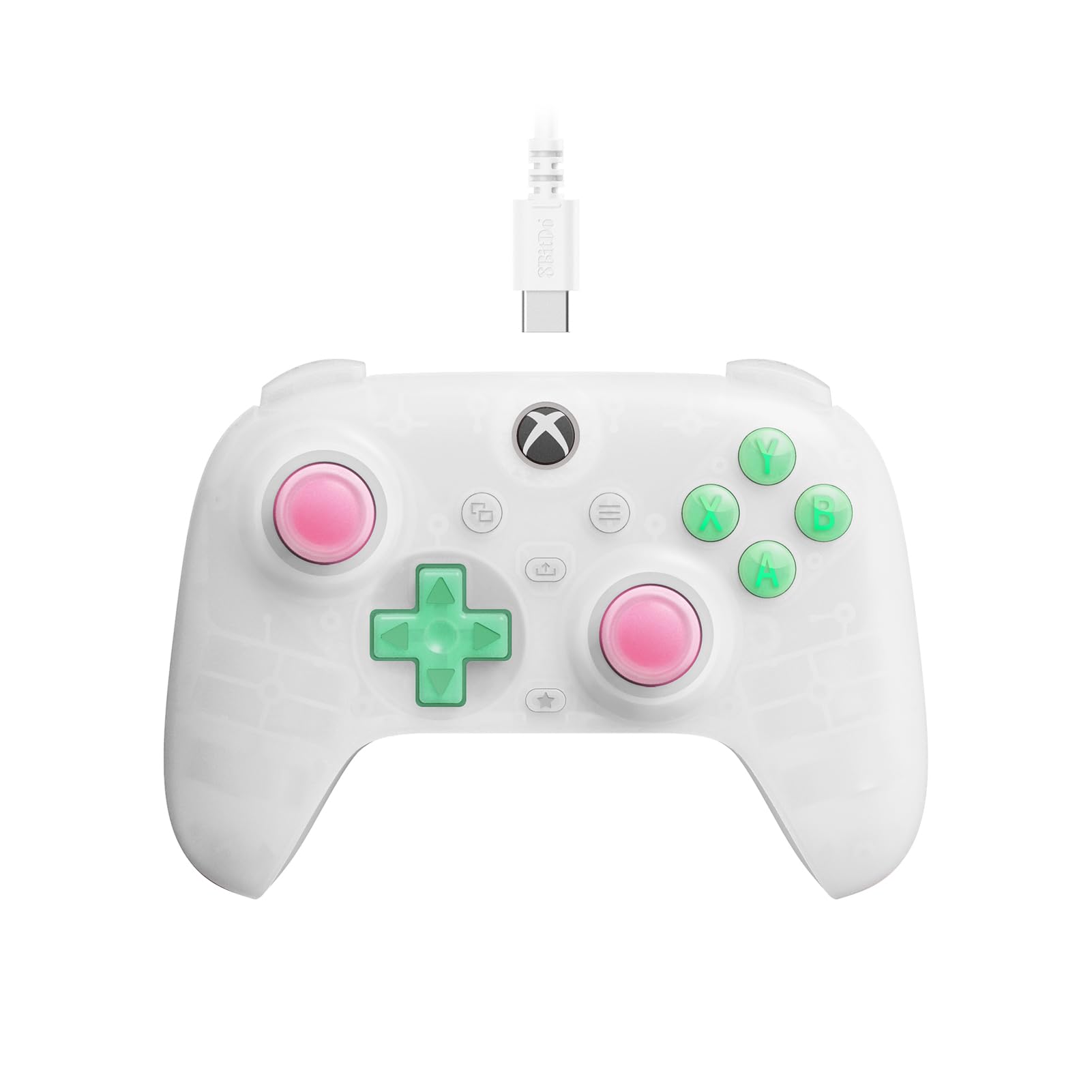 Foto 1 | Controlador 8Bitdo Ultimate Mini con Cable Blanco Translúcido para Xbox - Venta Internacional