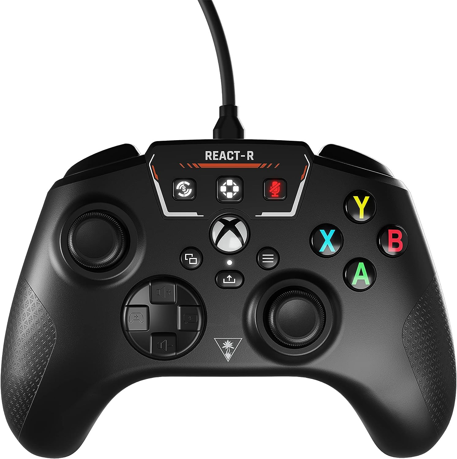 Control Turtle Beach React-r Negro Alambrico Para Xbox Series X/s Xbox One Y Pc