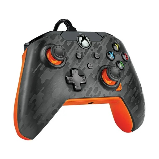 Foto 2 pulgar | Control Alámbrico PDP Rematch Advanced Atomic Carbon para Xbox Series - One - PC