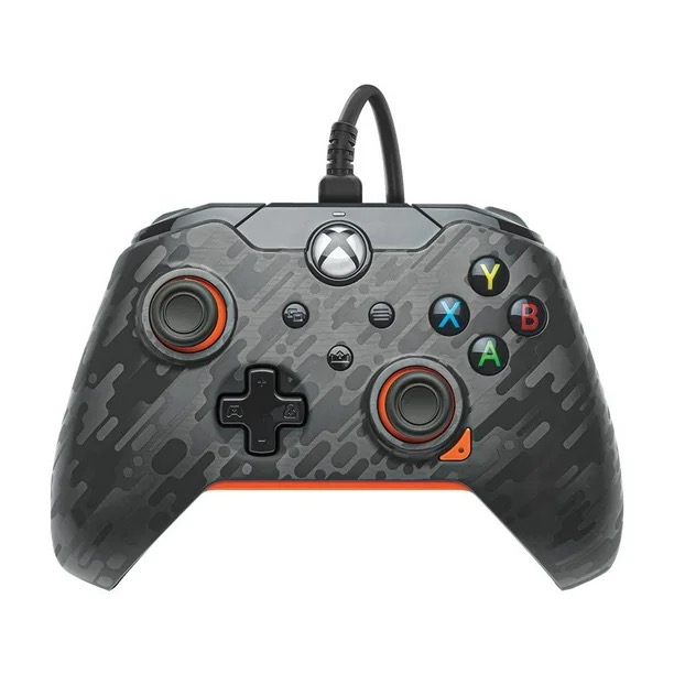 Foto 3 pulgar | Control Alámbrico PDP Rematch Advanced Atomic Carbon para Xbox Series - One - PC