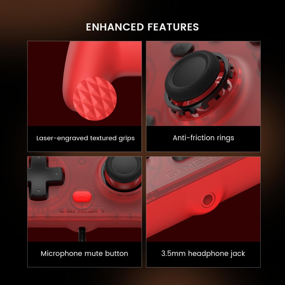 Foto 8 pulgar | Controlador Gamesir T7 Con Cable Y Efecto Hall Para Xbox Series X|s - Venta Internacional.