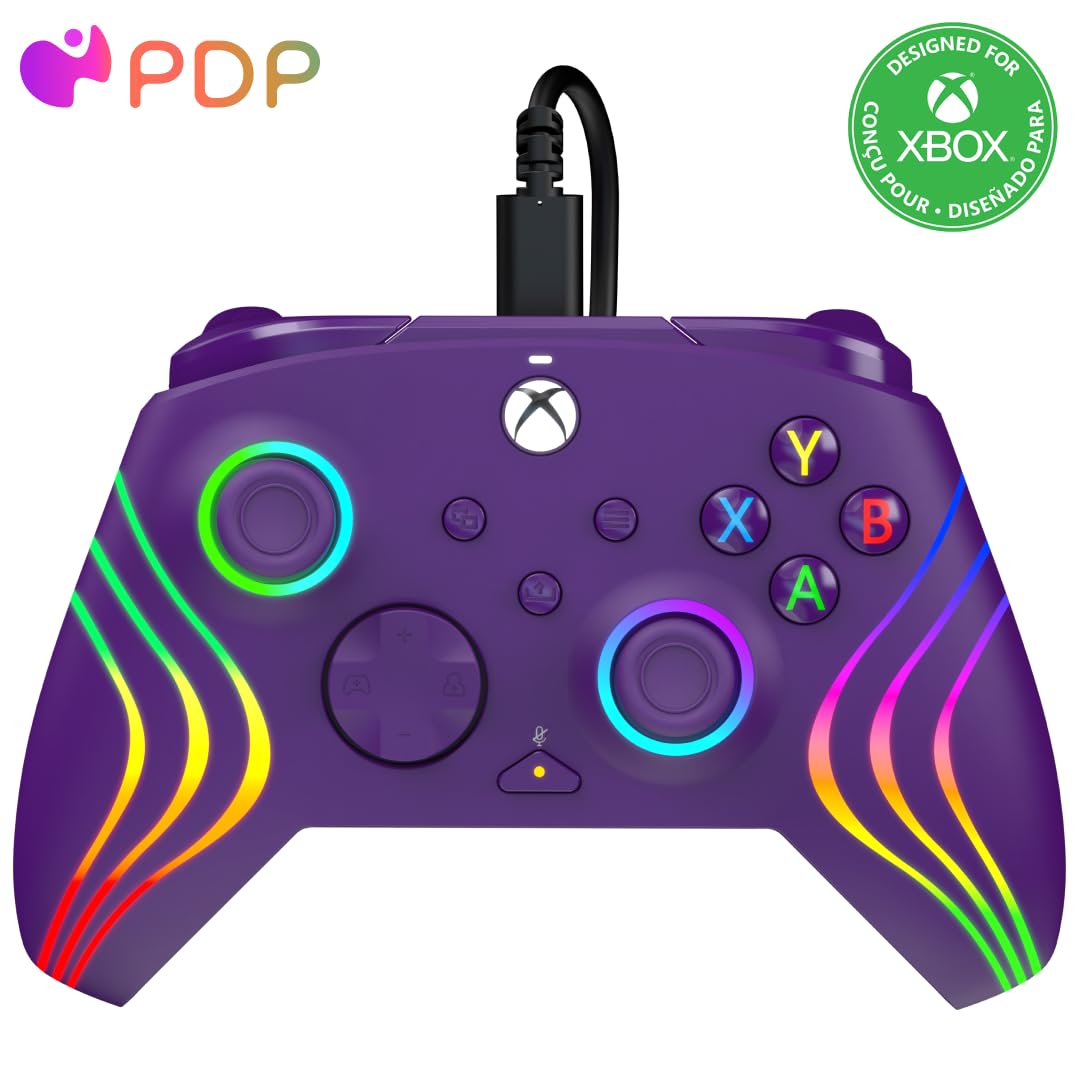 Foto 2 pulgar | Controlador De Juegos Pdp Afterglow Wave Enhanced Xbox Series X|s - Venta Internacional.