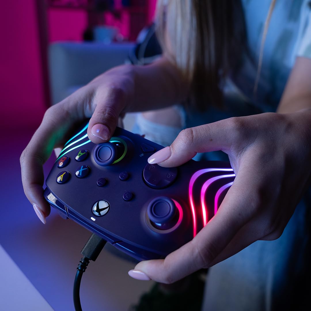 Foto 5 pulgar | Controlador De Juegos Pdp Afterglow Wave Enhanced Xbox Series X|s - Venta Internacional.