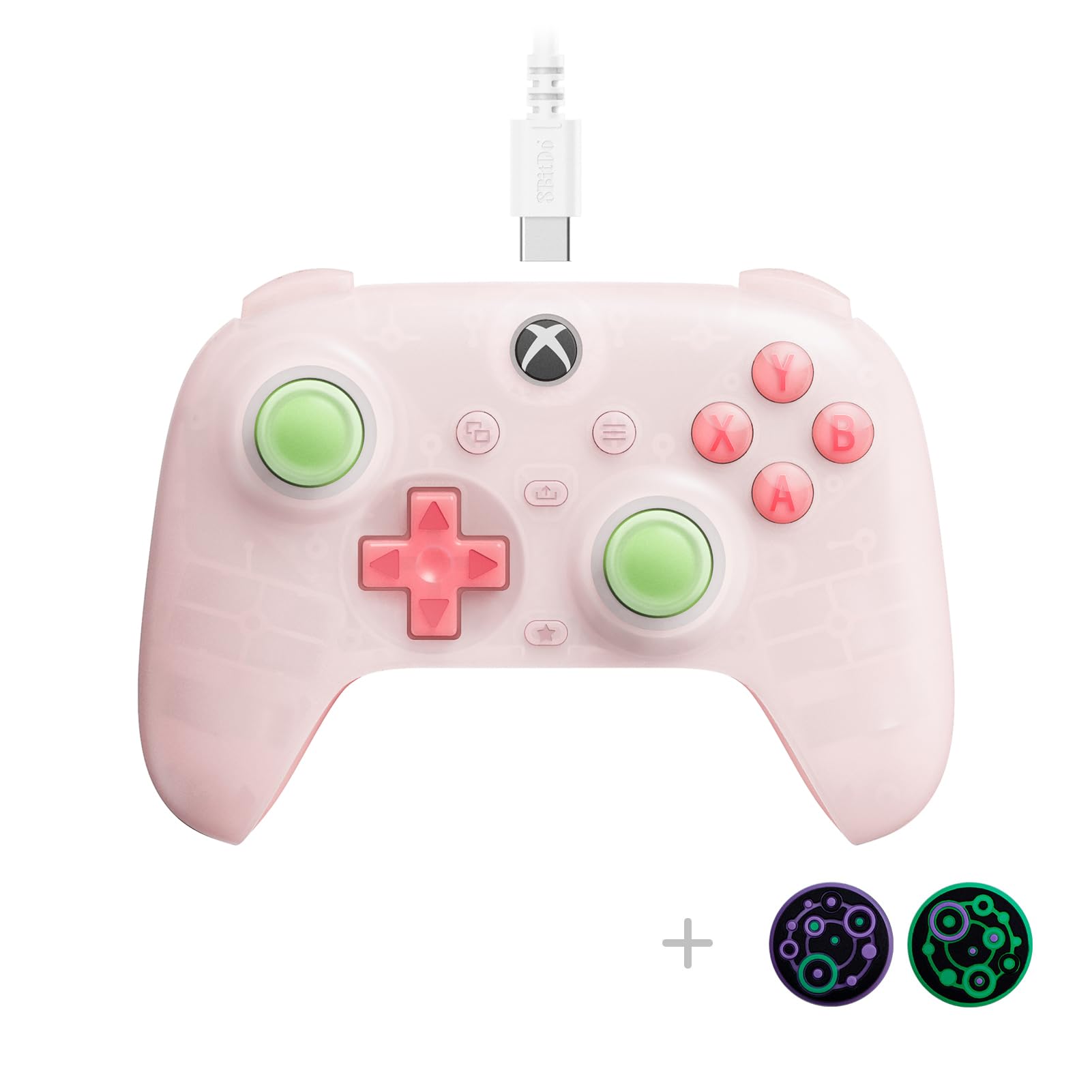 Foto 3 pulgar | Controlador con Cable 8bitdo Ultimate Mini para Xbox - Rosa - Venta Internacional