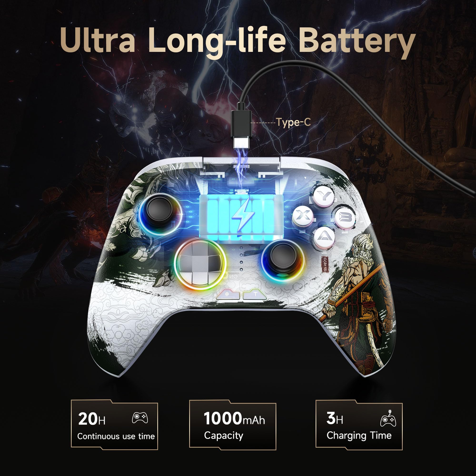 Foto 7 pulgar | Controlador Easysmx X15 Inalámbrico Mejorado Con Bluetooth Pc/android - Venta Internacional.