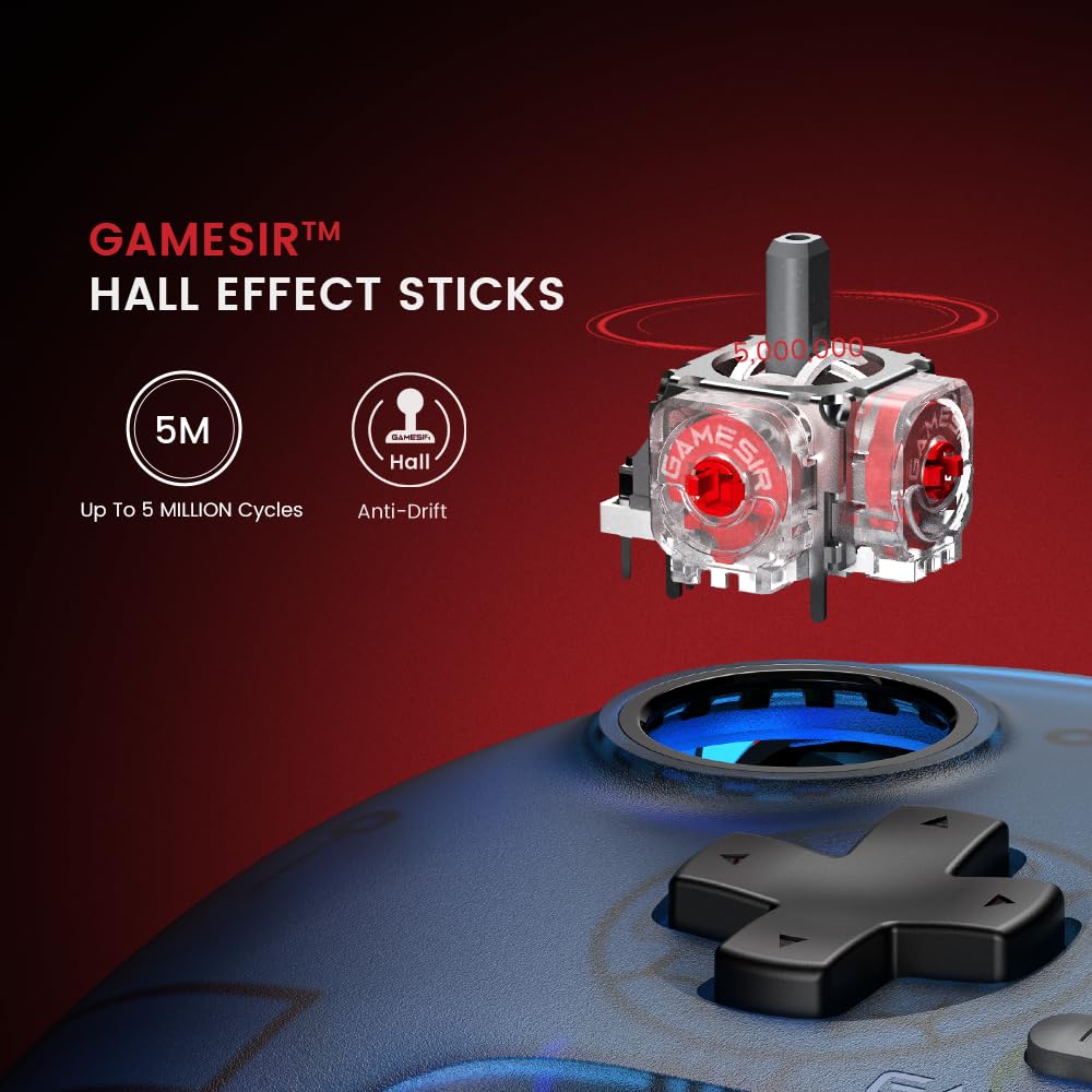 Foto 4 pulgar | Controlador Con Cable Gamepad Gamesir T7 Con Efecto Hall Xbox - Venta Internacional.