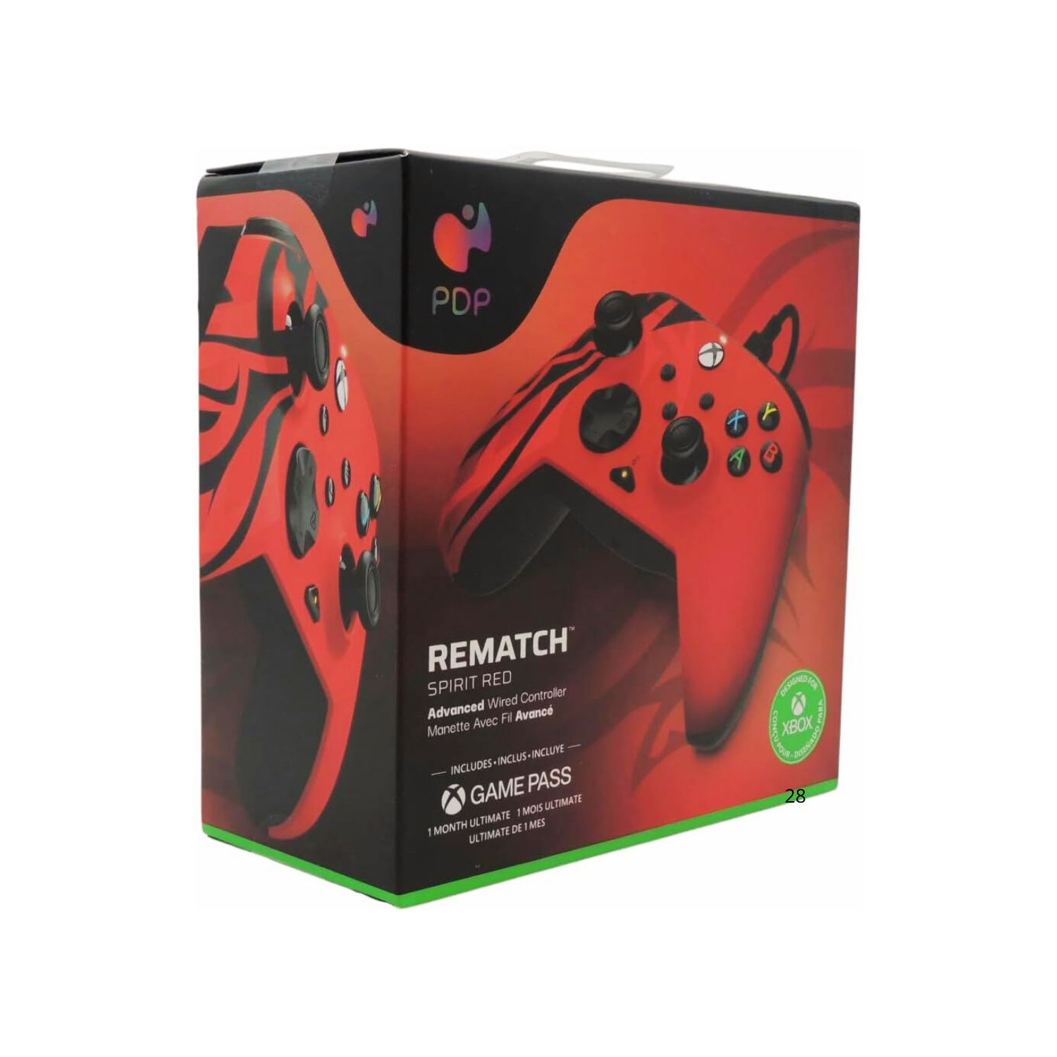 Foto 1 | Control PDP Rematch Rojo Compatible con Series Xs one Windows 10/11